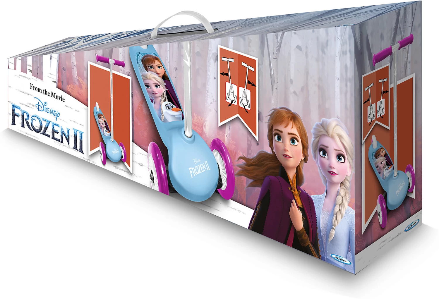 STAMP Disney Die Eiskönigin Steering Scooter 2 STAMP Disney Die Eiskönigin Steering Scooter – Bild 2