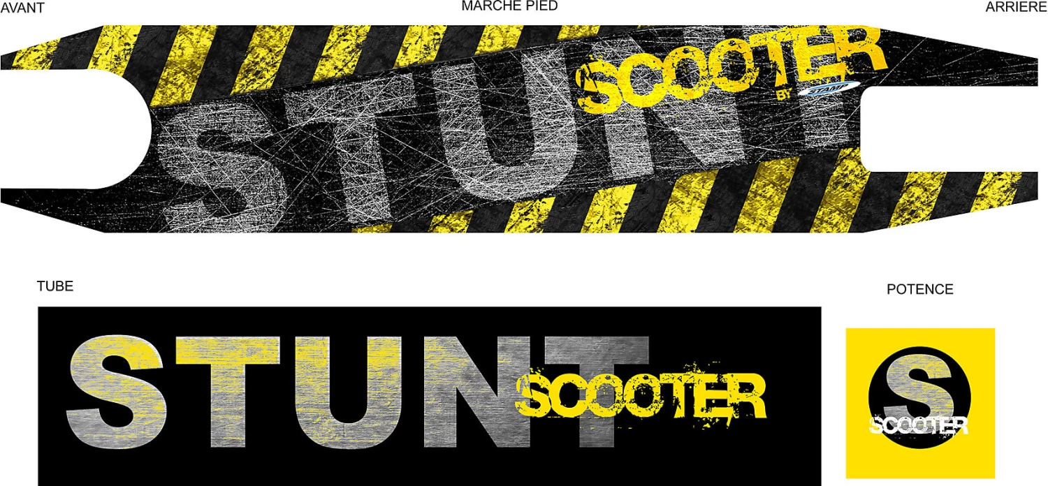 STAMP Stunt-Roller Skids Control, Gelb 4 STAMP Stunt-Roller Skids Control, Gelb – Bild 4