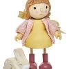Tender Leaf Toys 2er-Set: Spielfiguren "Amy & Hase" - Ab 3 Jahren