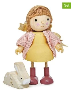Tender Leaf Toys 2er-Set: Spielfiguren "Amy & Hase" - Ab 3 Jahren