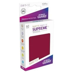Kartenhüllen Supreme UX Matte Japanische Größe In Bordeaux